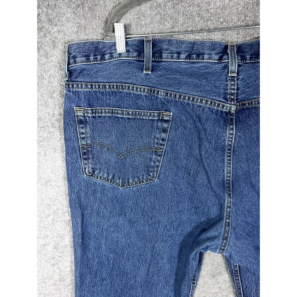 Levis 550 Straight Leg Jeans Mens Size‎ 46x30 Blue Denim Cotton